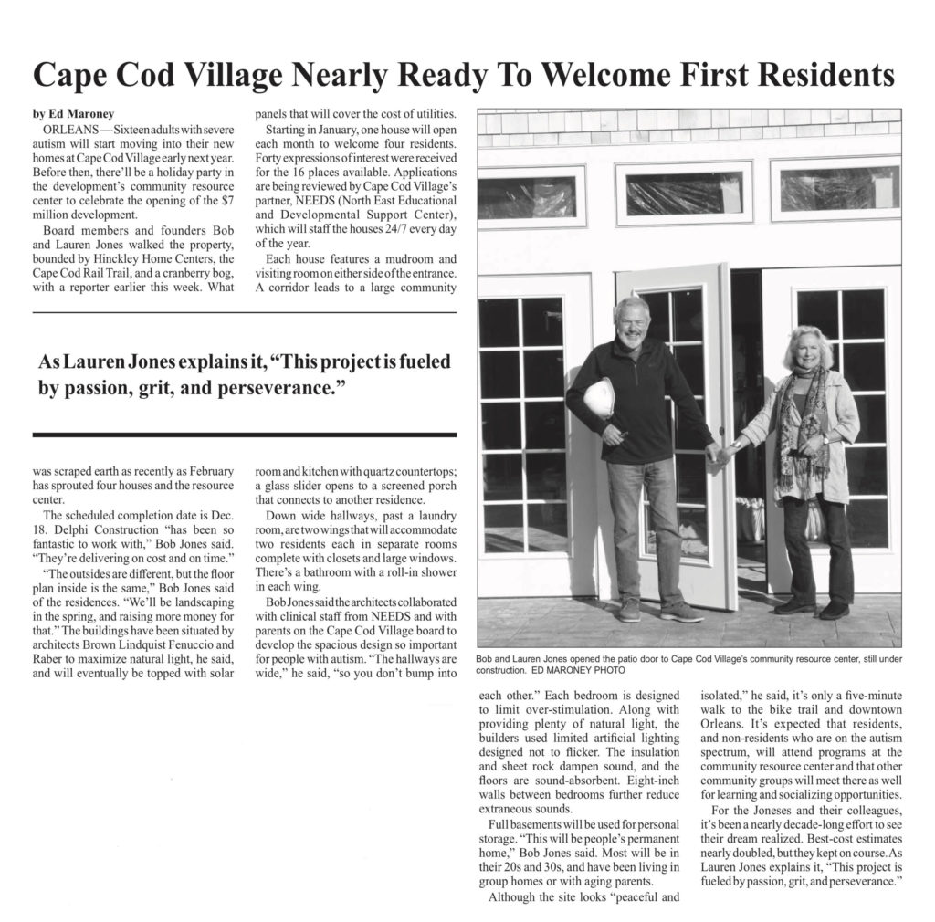 The History of Cape Cod Village
